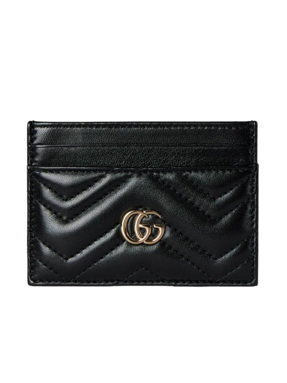 Gucci Marmont Card Holder in Black